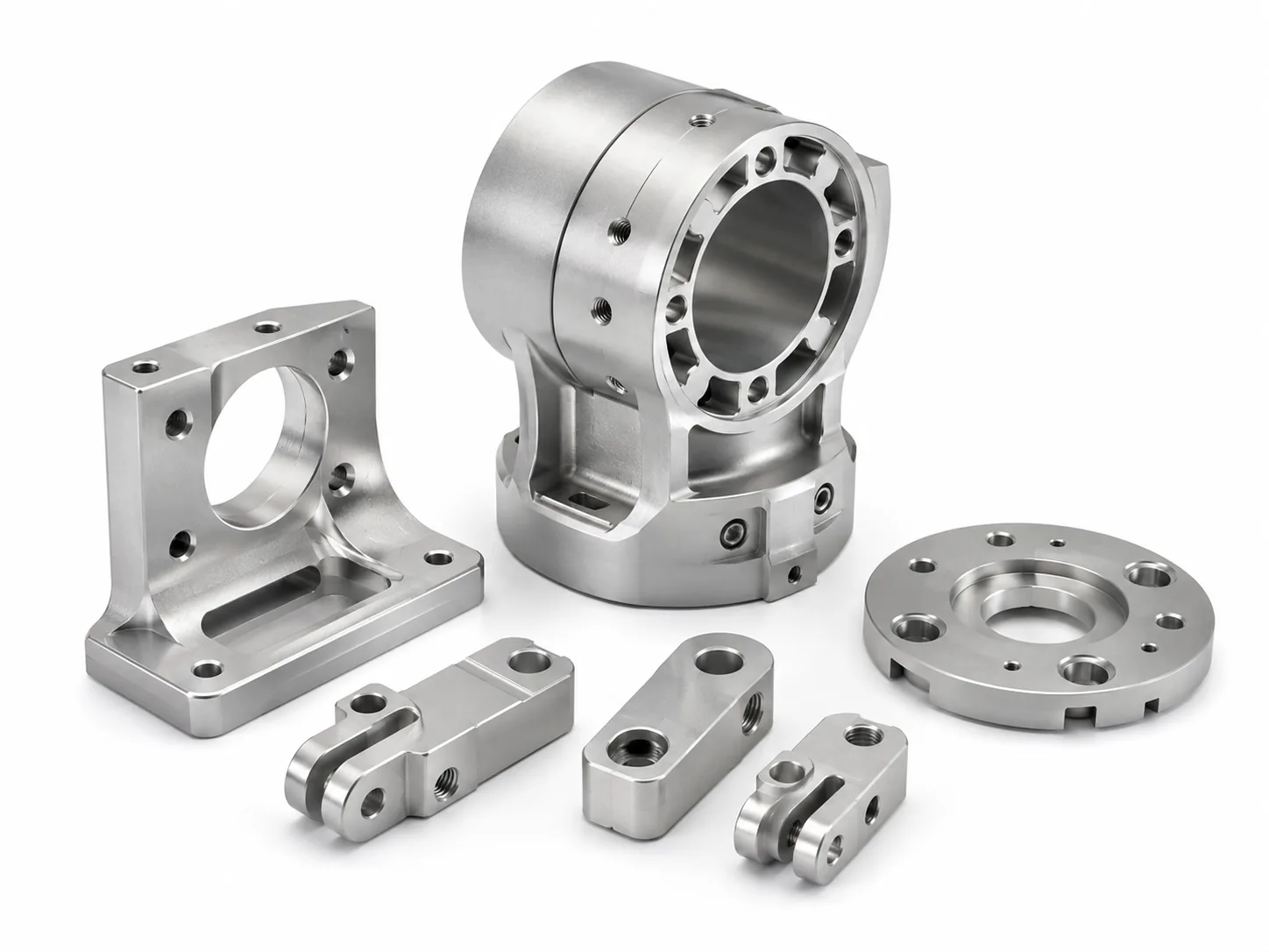 CNC machined robot joint housing
