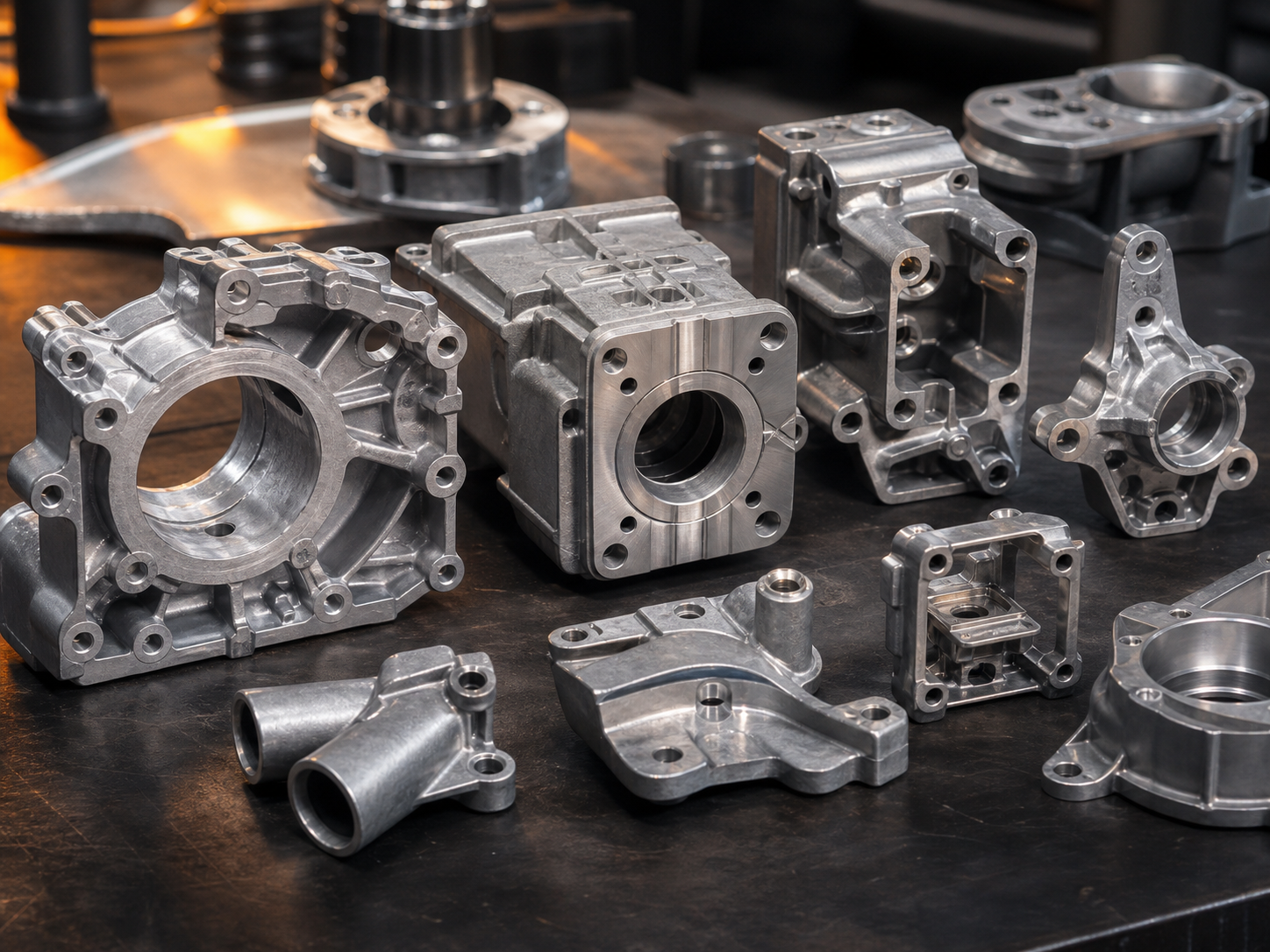 Die cast aluminum parts