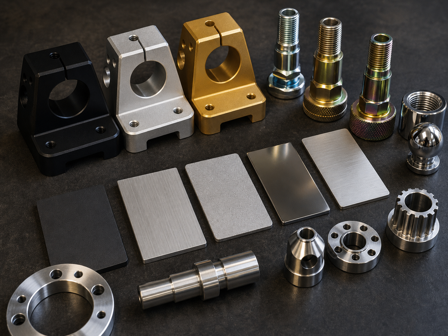 Surface finishing anodizing