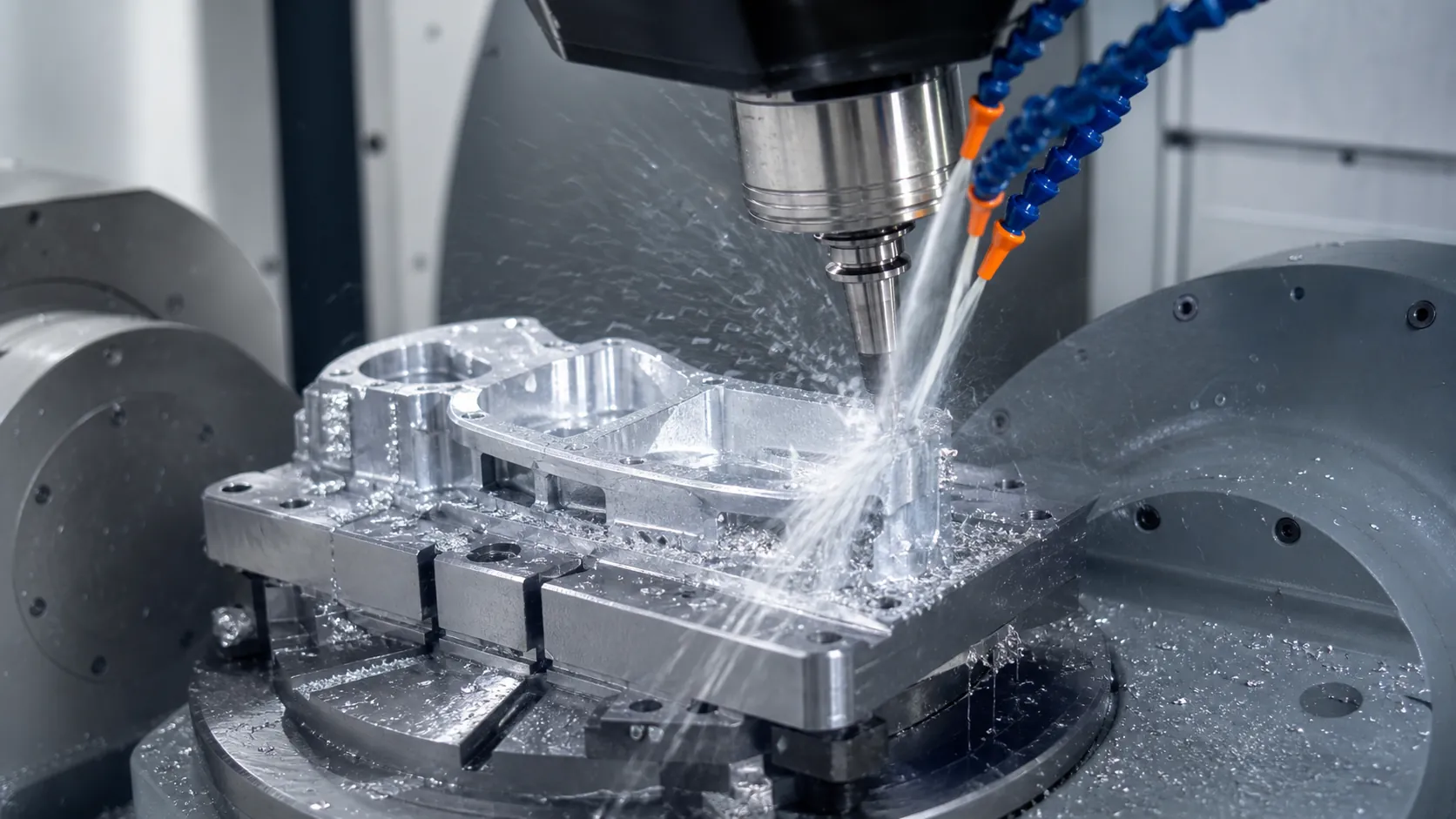 CNC machining precision metal parts