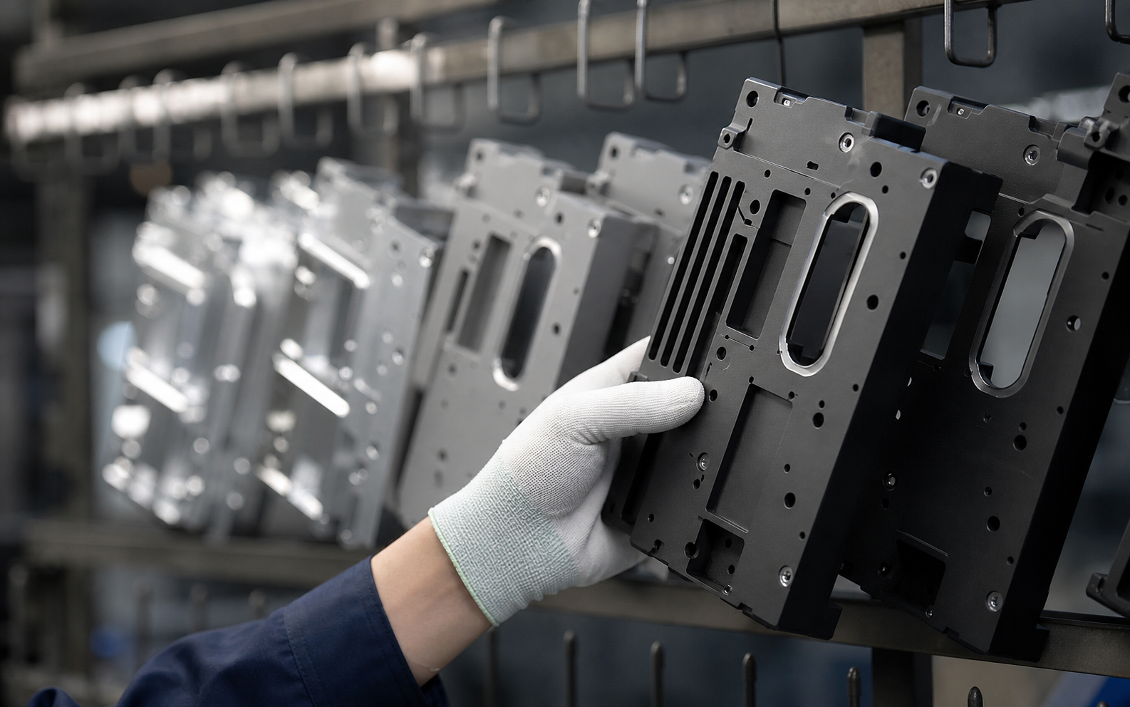 Surface finishing for machined components
